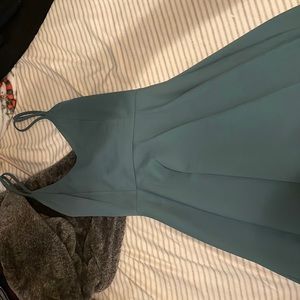 teal dress
